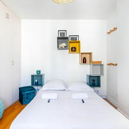 Guestready - Pour 2 A Deux Pas Du Metro Apartment Paris